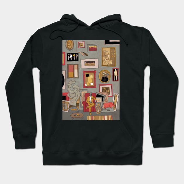 Art Dealer Hoodie by mhirshon